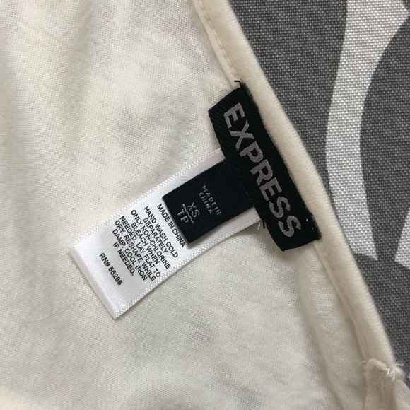 Express crochet lace open back halter, off white - Picture 6 of 6